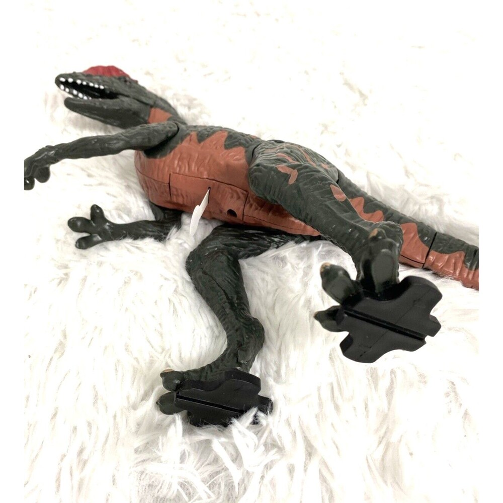 Terra by Battat Electronic Dinosaur Light & Sound Dilophosaurus Wetherilli Green - Picture 4 of 10